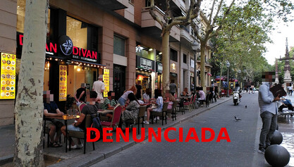 Avinguda Gaudí 8 - tens permís SOLS per a QUATRE taules !!!!