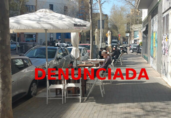 Ciutat de Granada 44 - Per tenir sols llicència per a 6 taules .... dona per molt ehhhhh