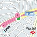 OpenStreetMap - Espai Via Favència. Via Favència, 288A 08042 Barcelona